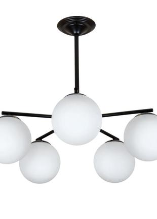 Люстра 752f150-5 bk+wh