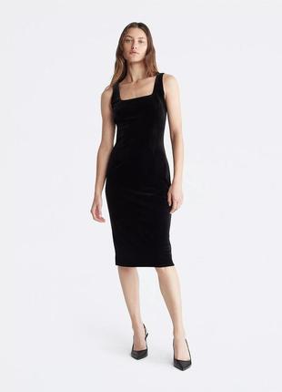 Оксамитова сукня calvin klein (оригінал)