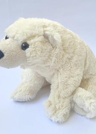 М'яка іграшка білий полярний ведмідь плюшевий ведмедик
