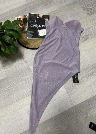 Коктейльное платье с люрексом