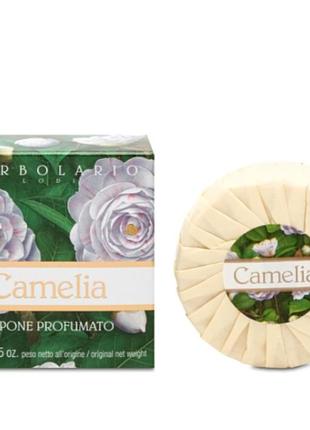 Lerbolario camelia, italy, элитное парфюмированное органическое крем-мыло, твердый шампунь, нишевый