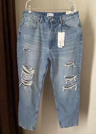 Джинси мом zara