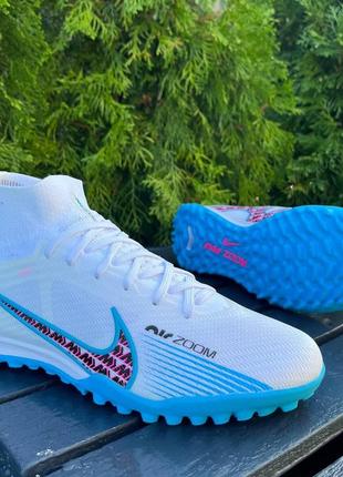 Сороконожки nike air zoom mercurial superfly 9 elite tf / стоноги найк аір зум / футбольне взуття
