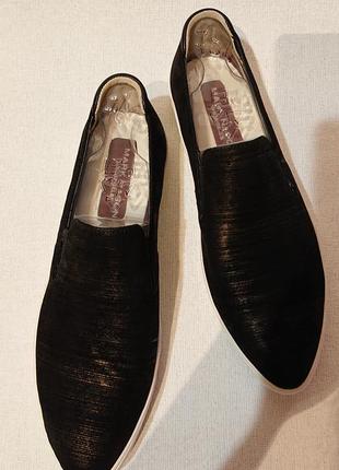 Женские мокасины mark nason 40 40.5 41 кожа слипоны туфли