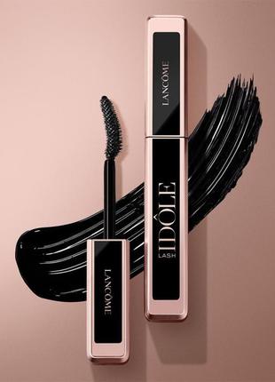 Мини тушь для ресниц lancome lash idole mascara4 фото