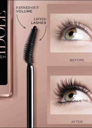 Мини тушь для ресниц lancome lash idole mascara5 фото