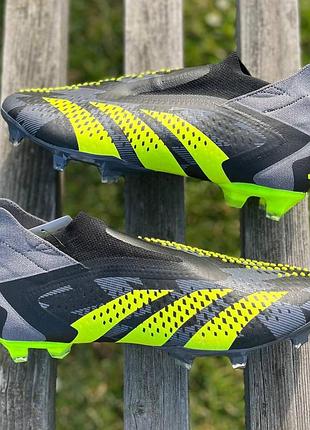 Бутси adidas predator accuracy fg / копочки адідас предатор / футбольне взуття