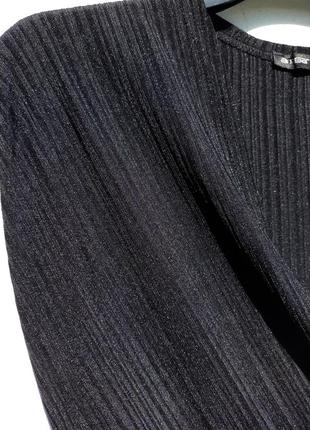 Элегантное чёрное миди платье ambar7 фото