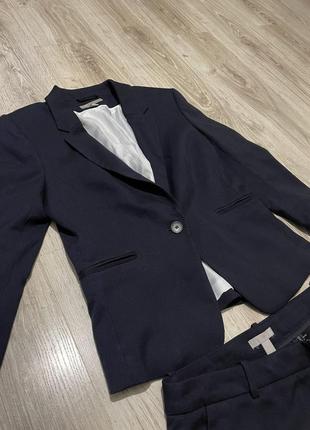 Темно-синий костюм от h&m3 фото