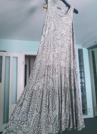 *платье макси свободного кроя*marks & spencer*новое*