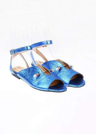Босоніжки ключіні синій (kvg-5088-blue)