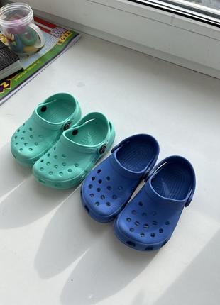 Дитячі crocs c6-7, 23-24 розмір3 фото