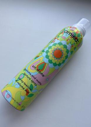Спрей для объема волос amika un.done volume and matteurure spray