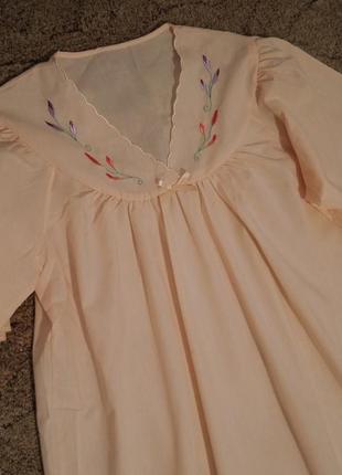 Ночнушка вышитый верх