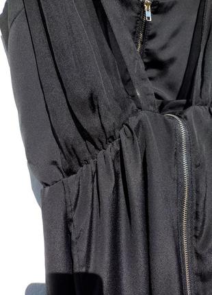 Дизайнерское лёгкое чёрное платье kissemma8 фото
