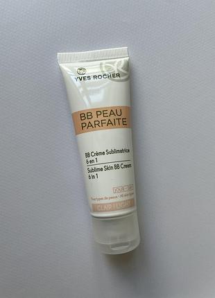 Вв-крем для обличчя бездоганна шкіра 6 в 1 yves rocher9 фото