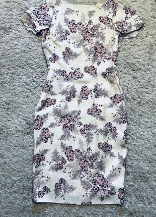 Коктейльное итальянское шелковое платье футляр red valentino оригинал бренд платье миди из натурального шелка размер s,m