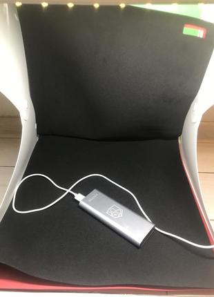 Лайтбокс/ лайтюб (фотобокс) для предметной съемки 40х40 см