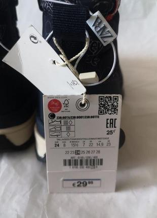 Черевики дутики zara 25 розмір8 фото