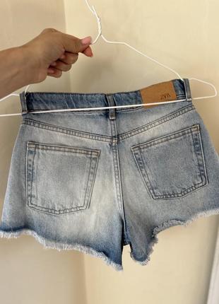 Дитячі джинсові шорти zara 4