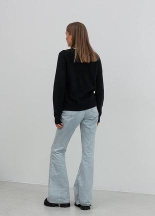 В'язаний базовий светр 5