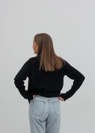 В'язаний базовий светр 7