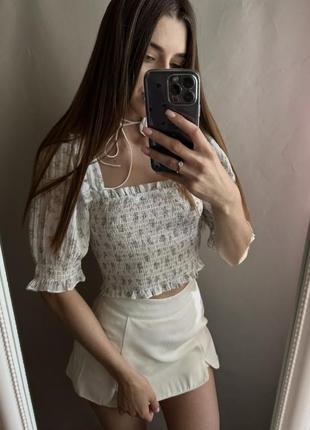 Состояние нового! хорошенький брендовый топ от h&m р.м.
