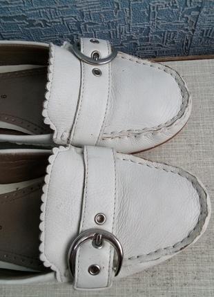 Кожаные мокасины туфли лоферы gabor.7 фото
