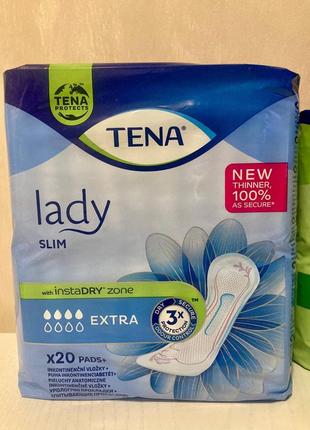 Прокладки урологічні tena lady slim extra