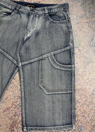 Реп шорты/ джинсовые шорты/ широкие шорты/begi fit5 фото