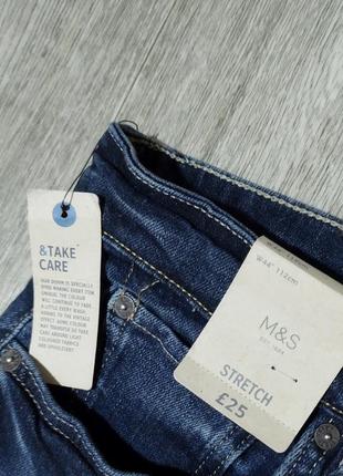 Мужские джинсовые шорты / m&s / бриджи / denim / мужская одежда / чоловічий одяг /2 фото