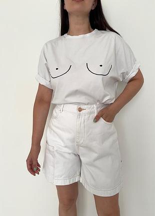 Прикольна футдболка з сісічками valentine