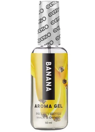 Съедобный гель-лубрикант egzo aroma gel - банан, 50 мл