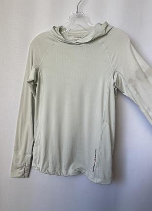 Reebok crossfit кофта кроссфит белая лонг лонгслив для спорта для бега с капюшоном5 фото