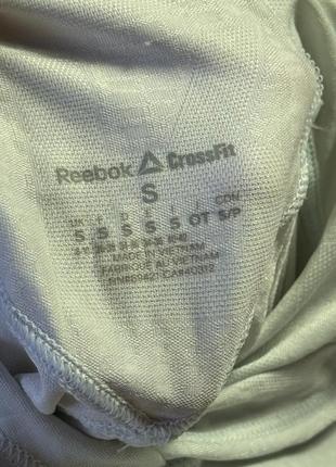 Reebok crossfit кофта кроссфит белая лонг лонгслив для спорта для бега с капюшоном8 фото