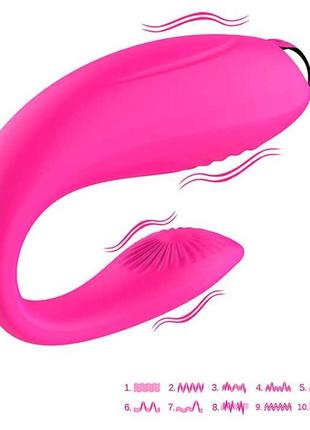 Вибратор для пар g-sex usb фуксия