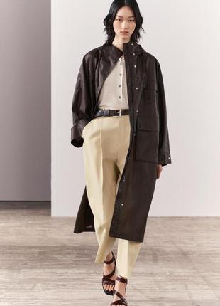 Zara довга куртка — zw collection
