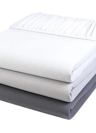 Простынь на резинке хлопок