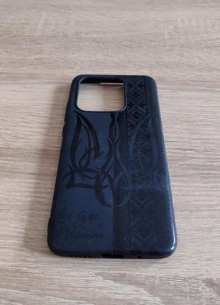 Силіконовий бампер для xiaomi redmi note 10c чорний