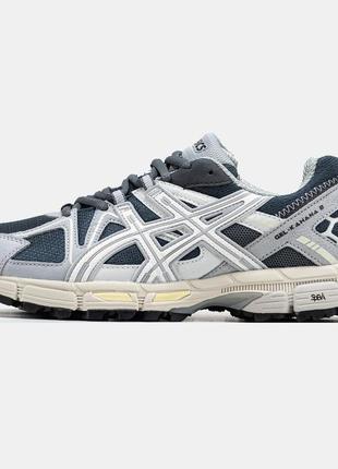 Женские кроссовки asics gel-kahana 8 grey black v / smb