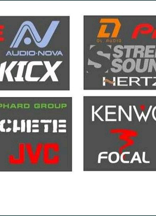 Наклейки кенвуд kenwood pioner піонер pride kicx street sound