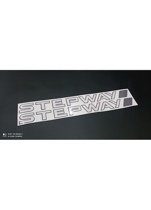 Наклейки на двері кузов боки sandero stepway renault dacia