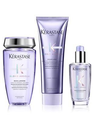 Набор kérastase blond absolu kerastase керастаз блонд