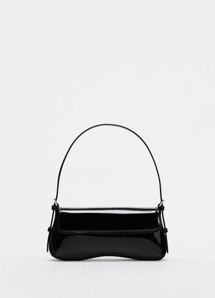 Сумка на плечо с клапаном zara