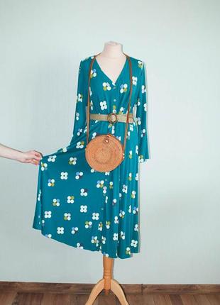 Батал 18 платье халат халатом трикоташное с длинным рукавом широкой юбкой на пуговицах