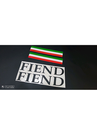 Наклейки на велосипед фіенд fiend раму