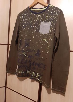 Лонгслів , футболка на довгий рукав для хлопця підлітка