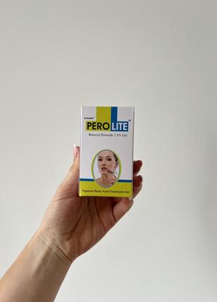 Гель от акне перолайт / perolite gel 2.5% является
