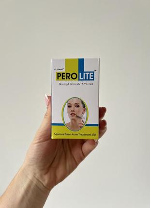 Гель от акне перолайт / perolite gel 2.5% является2 фото