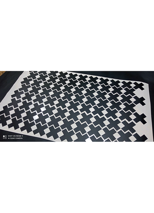 Наклейки хрестики на авто автомобіль нотки декоративні